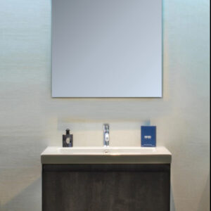 "WOOD SERIES" MOBILE SOSPESO GRIGIO ANTRACITE EFFETTO PIETRA - AB5010