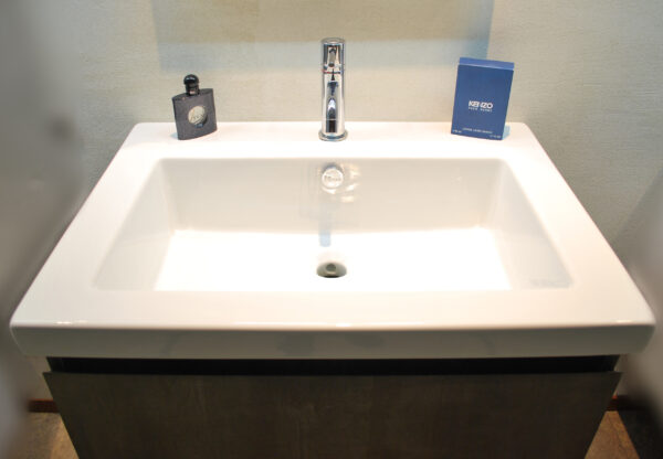"WOOD SERIES" MOBILE SOSPESO GRIGIO ANTRACITE EFFETTO PIETRA - AB5010 - immagine 2