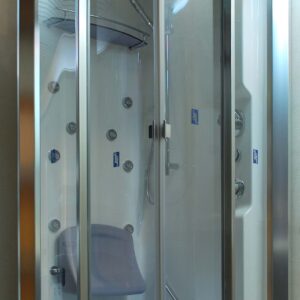 TEUCO CABINA DOCCIA RETTANGOLARE MULTIFUNZIONI 75x90 CON MISCELATORE TERMOSTATICO - AB2011