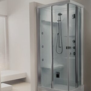 TEUCO CABINA DOCCIA RETTANGOLARE MULTIFUNZIONI 75x90 CON MISCELATORE TERMOSTATICO - AB2011