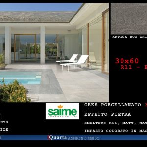 PA220.303.8 - SAIME  ARTICA ROC GRIGIO  30x60 R11