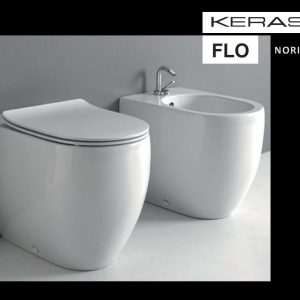 SA221.008 - KERASAN FLO 52 NORIM VASO, BEDET, COPRIVASO SOFT CLOSE