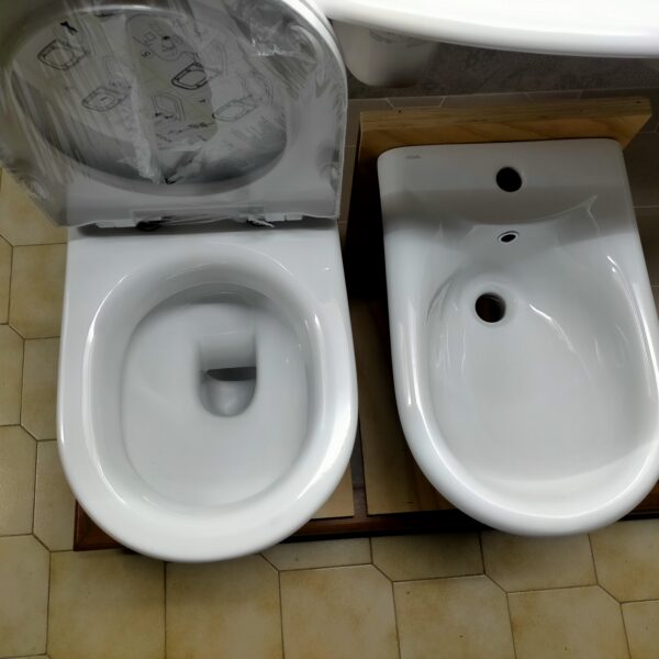 GLOBO_MISURA COPPIA SANITARI SOSPESI VASO BIDET E COPRIVASO SOFT CLOSE - - - SA240.929 - immagine 4