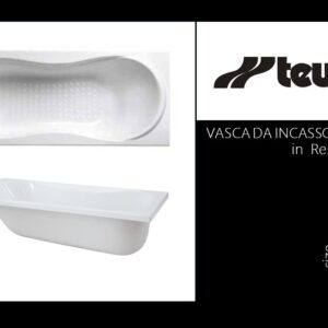 TEUCO VASCA AD INCASSO - SOLO GUSCIO IN RESINA ACRILICA