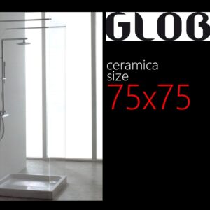 GLOBO PIATTO DOCCIA 75x75  IN CERAMICA